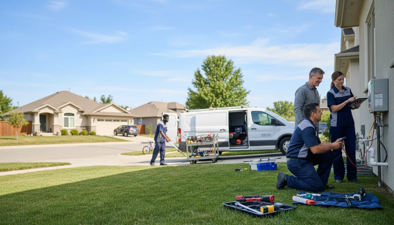 Tankless water heater service in Flinton, PA